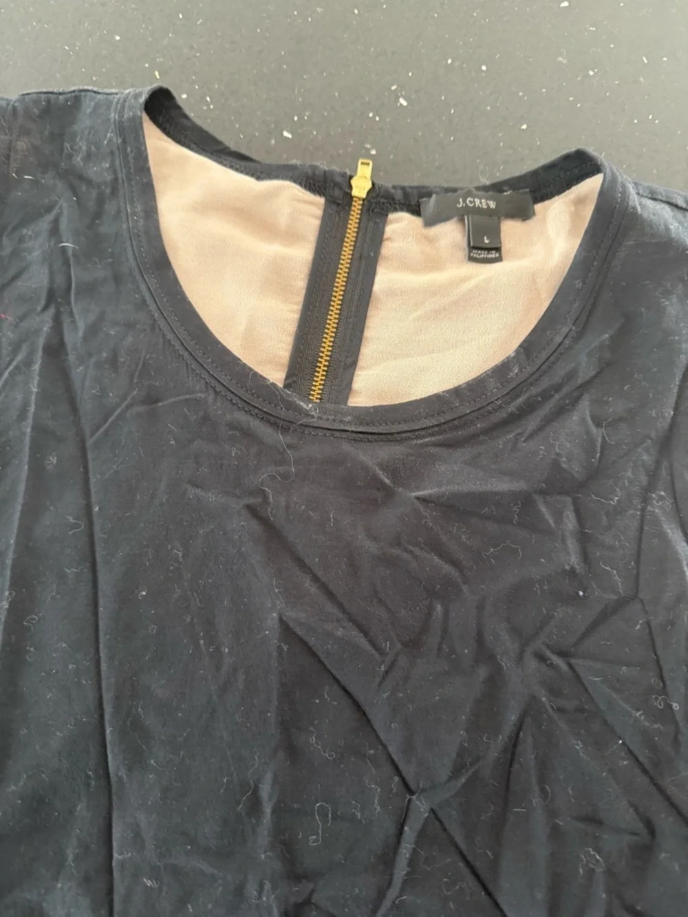 J. Crew sleeveless layered